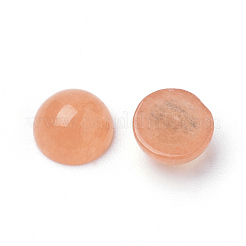Натурального белого нефрита кабошонов&nbsp;G-R416-6mm-55