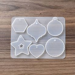 Подвески из силиконовой формы&nbsp;SIMO-S002-04D