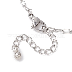 Браслеты-цепочки из нержавеющей стали 304 для женщин&nbsp;BJEW-JB12535
