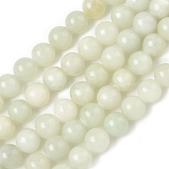Природного нефрита Xiuyan бисер нитей&nbsp;G-Z085-A01-6mm