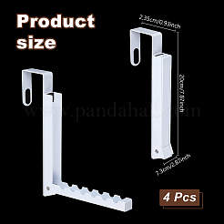 4шт железные крючки-вешалки&nbsp;AJEW-TW0001-10