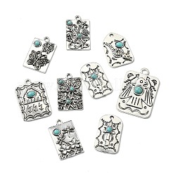 24шт 12 стиля подвески из смолы имитация бирюзы&nbsp;FIND-CJ0003-52