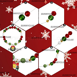 Наборы для изготовления браслетов своими руками&nbsp;DIY-SC0032-54