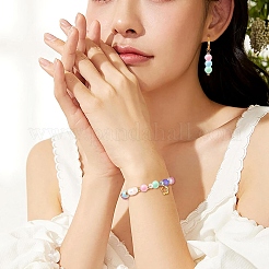 100шт 3 цвета непрозрачные акриловые бусины&nbsp;MACR-YW0004-01A-01