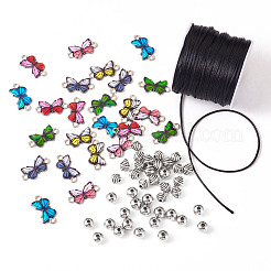 Набор для изготовления браслета бабочки своими руками&nbsp;DIY-TA0004-90