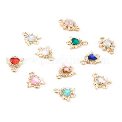 20 шт. 10-цветные соединительные звенья из цинкового сплава&nbsp;ALRI-MP0001-01