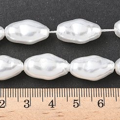 Гальванизированное непрозрачное стекло имитация жемчужных нитей&nbsp;EGLA-D302-01D