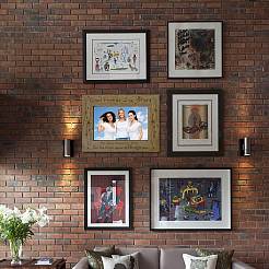 Мдф фоторамки&nbsp;DJEW-WH0110-001