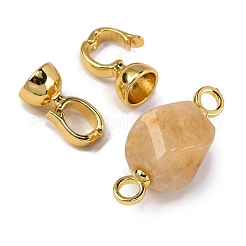 Стойка из латуни с покрытием и топазовым нефритом&nbsp;KK-B103-10G