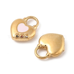 Подвески из нержавеющей стали 304 с эмалью&nbsp;STAS-P380-07G-02