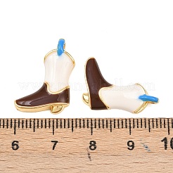 Латунь эмаль подвески&nbsp;KK-C248-05G-02