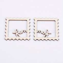 Вырезанные лазером деревянные формы&nbsp;WOOD-F005-02