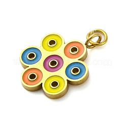 Подвески из нержавеющей стали 304 с эмалью&nbsp;STAS-E550-48G