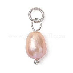 2 шт. подвески из натурального жемчуга 2 цветов&nbsp;PALLOY-JF04804