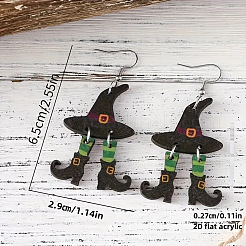 Акриловые серьги-шляпки&nbsp;FS-WG6F960-01