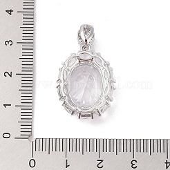 Стойки обшивки латунь микро проложить Циркон подвеску&nbsp;ZIRC-I066-02P-02