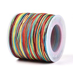 50 м окрашенный нейлоновый китайский шнур для вязания узлов&nbsp;NWIR-YW0001-05A