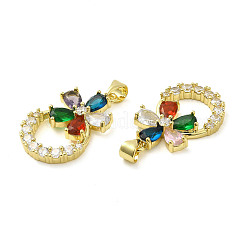 Реечное покрытие латунь с подвесками из кубического циркония&nbsp;KK-Q784-09G