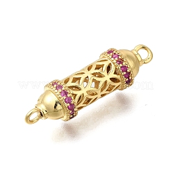 Стойка покрытие латунь микропаве кубический цирконий полые колонны звенья соединительные подвески&nbsp;ZIRC-F142-50A-B01