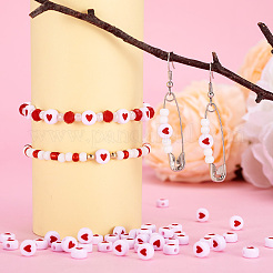 Непрозрачные акриловые бусины&nbsp;X1-MACR-N008-57E