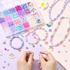 Наборы украшений для браслетов в стиле русалки своими руками&nbsp;DIY-YW0012-80