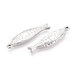 Подвески в виде рыбок из нержавеющей стали 304&nbsp;STAS-T069-13P