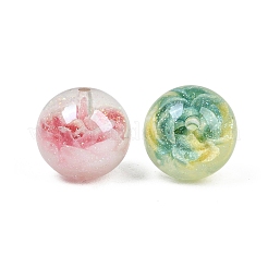 Светящиеся прозрачные смоляные бусины внутри цветка&nbsp;RESI-C070-05A