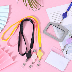 10 шт. 5-цветный нейлоновый ремешок на шею&nbsp;AJEW-GF0008-02