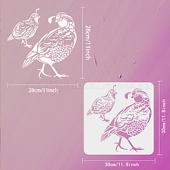 Трафареты для рисования домашних животных&nbsp;DIY-WH0391-0325