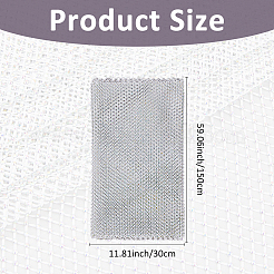 Марлевая резинка и стразы для аксессуаров одежды&nbsp;FIND-WH0152-700B