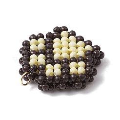 Подвески в виде отпечатков лап из бисера&nbsp;PALLOY-MZ00573-02