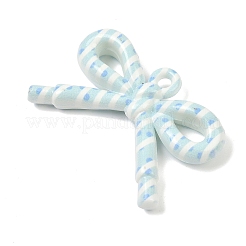 Непрозрачные печатные акриловые подвески&nbsp;MACR-I040-01K