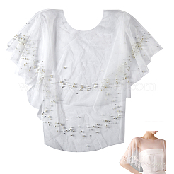 Женские тюлевые воротники&nbsp;AJEW-WH20001-37B