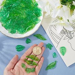 250шт 5 стиля прозрачные акриловые подвески&nbsp;OACR-PA0001-24