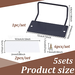 Железный фиксатор&nbsp;AJEW-WH0270-998B
