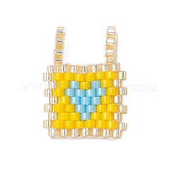 Стеклянные подвески из бисера&nbsp;PALLOY-MZ01013-01