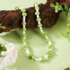 1 нить бусины лэмпворк ручной работы&nbsp;LAMP-TA0001-84J