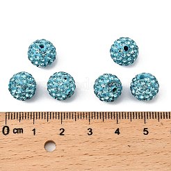 Бусины с класс А стразами&nbsp;RB-B026-16