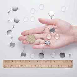 Diy earring makings&nbsp;DIY-SC0008-90P-16mm