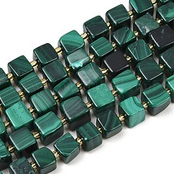 Природного малахита бисер нитей&nbsp;G-G053-B25-01