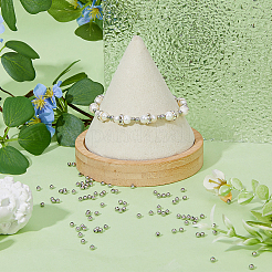 2000 шт. полые круглые бусины из нержавеющей стали 304 с швом&nbsp;STAS-DC0015-79