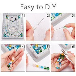 Наборы инструментов для изготовления ожерелий из бисера&nbsp;TOOL-SC0001-45