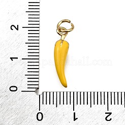 Латунь эмаль подвески&nbsp;KK-Z100-10G-02