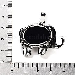 Природные подвески обсидиана&nbsp;G-G112-01P-13