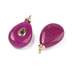 Крашеные натуральный белый нефрит подвески&nbsp;KK-C251-01A-04