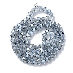 Ab цветные стеклянные бусины&nbsp;EGLA-L018-B-AB07