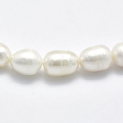 Нити из натурального культивированного пресноводного жемчуга&nbsp;LS-PEAR-I003-07-01