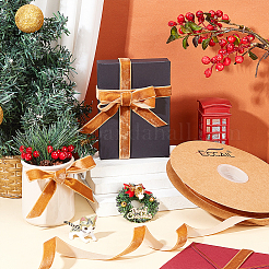 Односторонние бархатные ленты&nbsp;OCOR-WH0080-14E-01