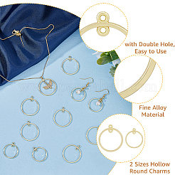 40 шт. 2 стильных соединительных подвески из сплава&nbsp;FIND-FH0007-15