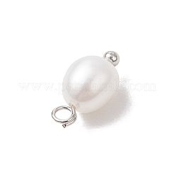 Натуральные культивированные пресноводные жемчужные рисовые подвески&nbsp;PALLOY-JF04187-01